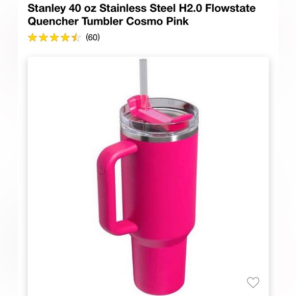 Stanley 40oz Cosmo Pink - Picture 2 of 3